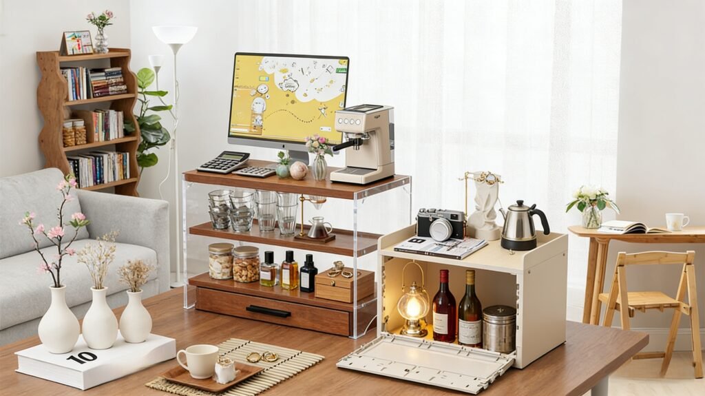 Home Storage
Keep your home neat and organized.

Desk Organizer
Create a clean and productive workspace.

Home Decor
Add warmth and style to your space.

Car Accessories
Smart solutions for an organized drive.
